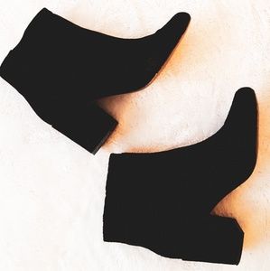 Zara Black suede Boots